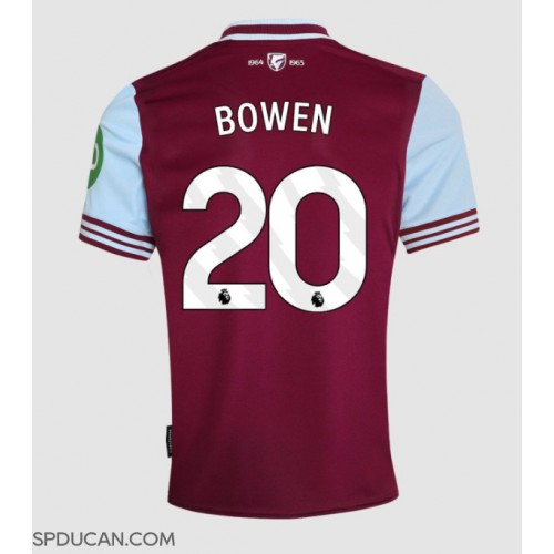 Muški Nogometni Dres West Ham United Jarrod Bowen #20 Domaci 2024-25 Kratak Rukav